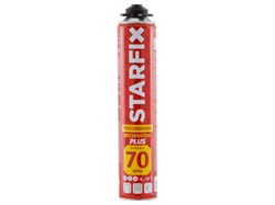 Пена монтажная профессиональная всесезонная STARFIX Foam Pro Plus 70 (890мл) (Выход пены до 70 литров) 10237 - фото 104491