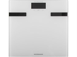 Весы напольные ASB-477 NORMANN (180 кг; стекло 6 мм; дисплей 50х35 мм; изм-ние уровня воды, жира, мышечной) 10411 - фото 106338