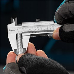 Штангенциркуль, 150 мм, 0.02 мм, нержавеющая сталь, с глубиномером Gross 10613