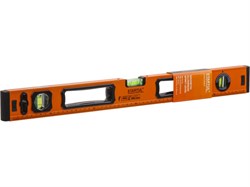 Уровень 600мм магнитный STARTUL STANDART (ST2530-060M) (угл 90° 180° 45°, 1 поворотный глазок, фрезерованная поверхность, заглушки TPR) 10658