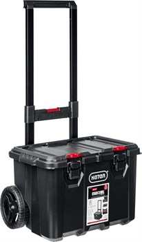 Пластиковый ящик-тележка на колесах KETER STACKNROLL, 525 х 411 х 560 мм, (21″),  (38397) 10751