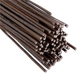 Проволока стальная в прутках 400 мм х 100 шт, вязальная, термообработанная 2 мм Сибртех 11044