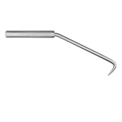 Крюк для вязки арматуры, 245 мм, оцинкованная рукоятка Сибртех 11045