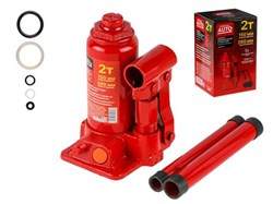 Домкрат гидравлический 2т бутылочный 150-280мм STARTUL AUTO (ST8018-02) (h min 150мм, h max 280мм) 11329