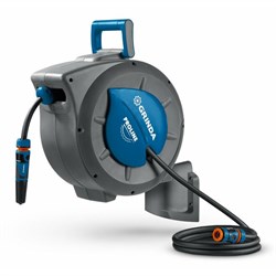 Шланг 25м x 1/2″, поливочный набор 4 предмета, усиленные колеса, телескопическая ручка, катушка со шлангом в комплект ProLine GRINDA HCK-25 11504