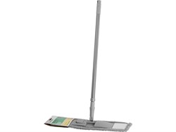 Швабра для пола с насадкой из микрофибры Solid, серая, PERFECTO LINEA 11516