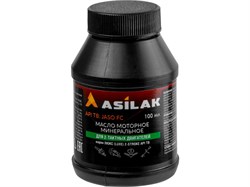 Масло моторное 2-х тактное ASILAK 0.1 л (Минеральное; Допуски: JASO FC, API TВ) 11576