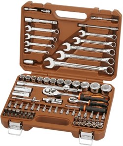 Набор инструмента универсальный 1/4", 1/2"DR, 82 предмета Ombra OMT82S 11747