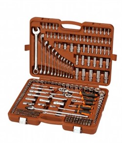 Набор инструмента универсальный 1/4", 3/8", 1/2"DR, 216 предметов Ombra OMT216S 11753