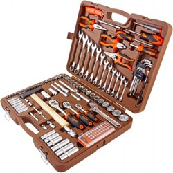 Набор инструмента универсальный 1/4", 3/8" и 1/2"DR, 131 предмет Ombra OMT131S (OMT131S18) 11754