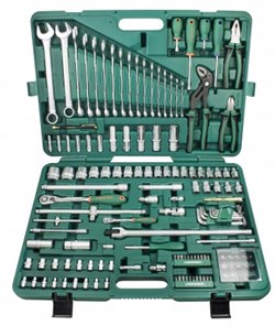 Набор инструмента универсальный 1/4", 1/2"DR, 142 предмета Jonnesway S04H524142S 11775
