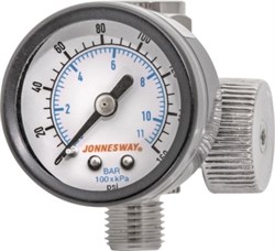 Регулятор воздуха с манометром для "Краскопульта" Jonnesway ACC-3806R 11908