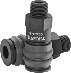 Муфта БРС европейского типа с наружней резьбовой частью BSPT 3/8" Thorvik QCCSM38 11928