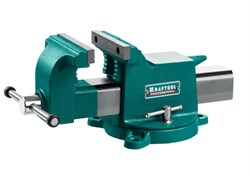 Стальные слесарные тиски KRAFTOOL Steel 125 мм 32701-125 11974