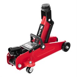 Домкрат гидравлический подкатной, 2 т, 135-320 мм, в пласт. кейсе MTX 12085