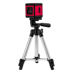 Лазерный уровень XQB GREEN Pro SET, 20 м, зеленый луч, батарейки, штатив MTX 12241