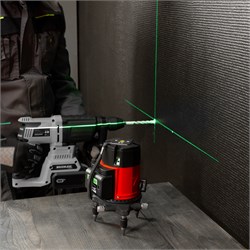 Лазерный уровень CRL-30G, 30 м, зеленый луч, акк. Li 2400 mah, резьба 5/8" MTX 12245