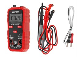 Мультиметр цифровой WORTEX AM 1009 (Автоматическое определение режимов и диапазона измерений) 12639
