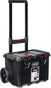Пластиковый ящик-тележка на колесах KETER STACKNROLL, 525 х 411 х 560 мм, (21″),  (38397) 10751