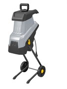 Садовый измельчитель ESH-40 Grey Huter 11133
