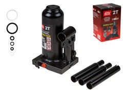 Домкрат гидравлический 2т бутылочный 170-380мм (телескопический) STARTUL AUTO 11331