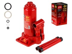 Домкрат гидравлический 6т бутылочный 195-380мм STARTUL AUTO (ST8018-06) (h min 195мм, h max 380мм) 11338