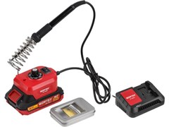 Аккумуляторный паяльник WORTEX CSI 4018 ALL1 XLT SET (18 В, 280 - 480 С, с АКБ и З/У) 6404