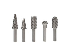 Набор борфрез (шарошек) по дереву, 5 шт KRANZ 11499