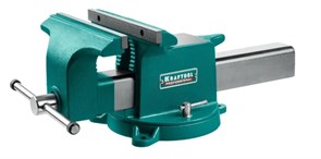Стальные слесарные тиски KRAFTOOL Steel 250 мм 32701-250 11969
