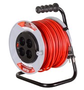 Удлинитель силовой на катушке Ресанта СУ-2х1-50/2 (с выкл., 4 розетки) 12015