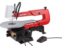Лобзиковый станок WORTEX ESS 1250 в кор. 120 Вт, 50 мм, 400-1600 ход/мин (Ножная педаль, регулировка угла наклона рабочего стола) 12041