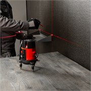 Лазерный уровень м-призм. ML 360-4 Pro SET, 30 м, акк. Li 3000 мАч, состоит из 2 частей MTX 12244