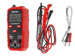 Мультиметр цифровой WORTEX AM 1009 (Автоматическое определение режимов и диапазона измерений) 12624