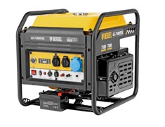 Генератор инверторный GS-7500iFEA, 7,5 кВт, 230 В, открытый корпус, электростартер, ATS DENZEL 13121