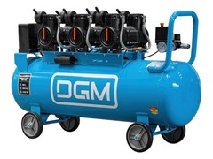 Компрессор DGM AC-6100LD (450 л/мин, , безмасляный,100 л, 220 В, 2,4 кВт) 4268