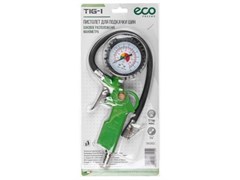 Пистолет д/подкачки шин ECO TIG-1 с манометром (боковой манометр) (TIG-1) 4309