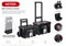 Пластиковый ящик-тележка на колесах KETER STACKNROLL, 525 х 411 х 560 мм, (21″),  (38397) 10751