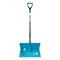 Лопата для уборки снега пластиковая Luxe, 500 х 325 х 1300 мм, металлопластиковый черенок, Palisad 11298