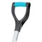 Лопата-скрепер для уборки снега, полипропилен, 460х320х1300 мм, алюминиевый черенок, ПВХ, LUXE Palisad 11308