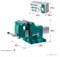Слесарные тиски KRAFTOOL Grand 125 мм 32702-125 11964