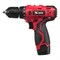Дрель-шуруповерт аккумуляторная MCDL-12-02P, Li-Ion, 12 В, 2 акк. MTX 6699