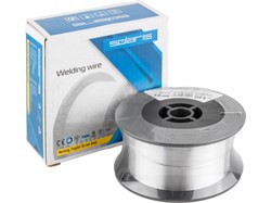 Проволока сварочная для алюминия ER4043 ф0,8мм (катушка 350 г) SOLARIS 9998