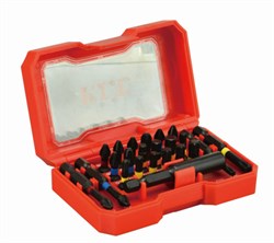 Набор ударных бит P.I.T. ASET04-0023 (23шт, биты 25мм (18 шт), биты 50мм (4 шт), держатель бит) 10038