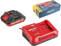 Набор аккумулятор 2 А*ч и зарядное устройство 1х2 А WORTEX ALL1 XLT в кор. SET 10733 Набор аккумулятор 2 А*ч и зарядное устройство 1х2 А WORTEX ALL1 XLT в кор. SET 10733