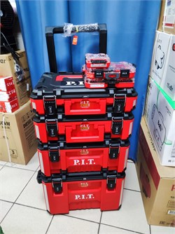 Набор ящиков для инструмента P.I.T. системы STACKIN 7в1 10865