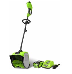 Аккумуляторный снегоуборщик GreenWorks 40 В, 2 А*ч 2600807UA 10892