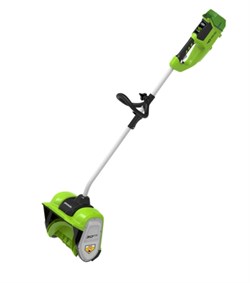 Снегоуборщик аккумуляторный GreenWorks 40 V, 30 см, бесщеточный, с 1хАКБ 4 Ач c USB и ЗУ 2600807USB4 10897