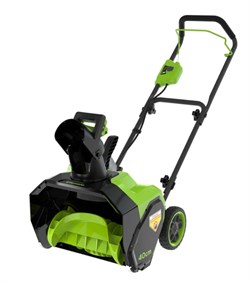 Снегоуборщик аккумуляторный GreenWorks G40ST40, 40V, 40 см,c 1хАКБ 4 Ач с USB и ЗУ 2603607USB4 10903