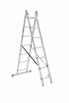 Лестница ал. 2- секционная 7 ступеней 11083