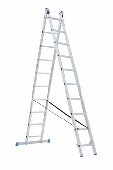 Лестница ал. 2- секционная 10 ступеней 11085